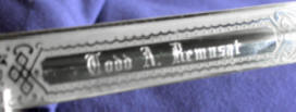 engraved sword - name
